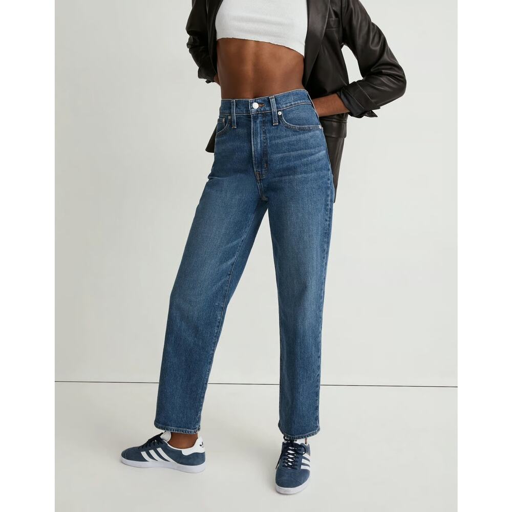 Madewell The Tall Perfect Vintage Straight Denim Jean Women’s 24T Mayfield Wash